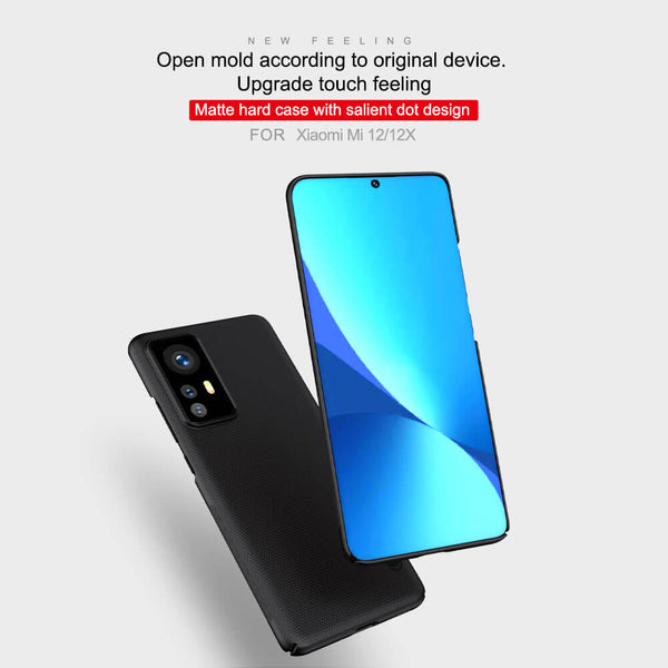 Nillkin Super Frosted Shield Matte cover case for Xiaomi 12, Xiaomi 12X, Xiaomi 12S