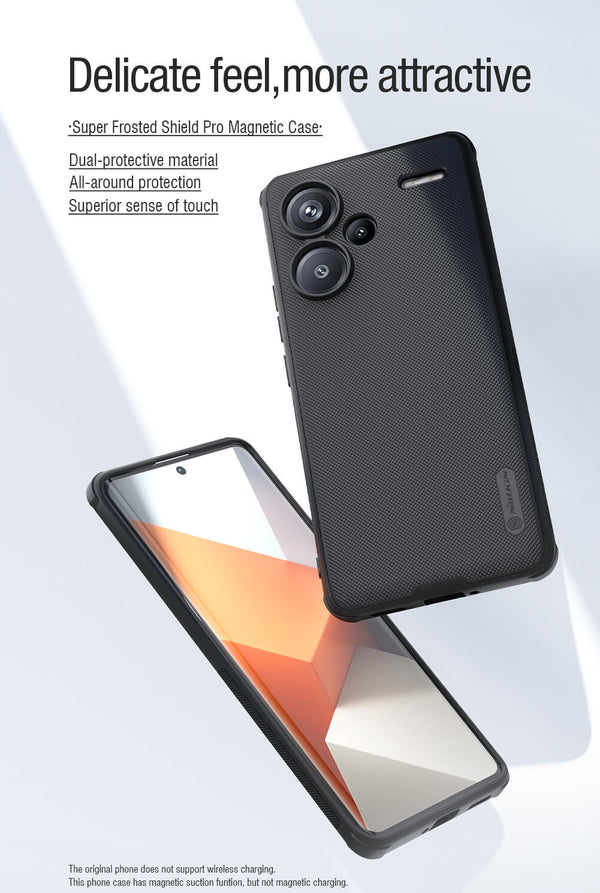 Nillkin Super Frosted Shield Pro Matte cover case for Xiaomi Redmi Note 13 Pro Plus 5G