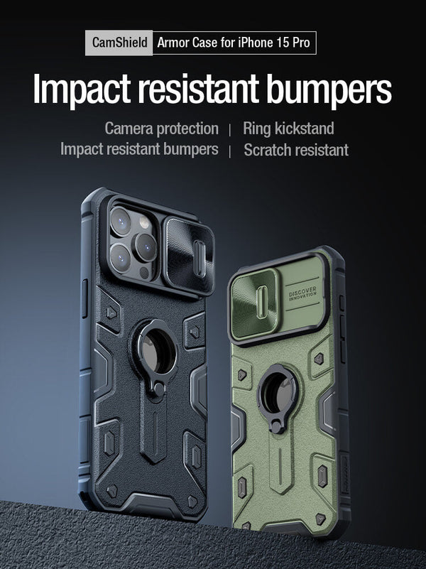 Nillkin CamShield Armor case for Apple iPhone 15 Pro