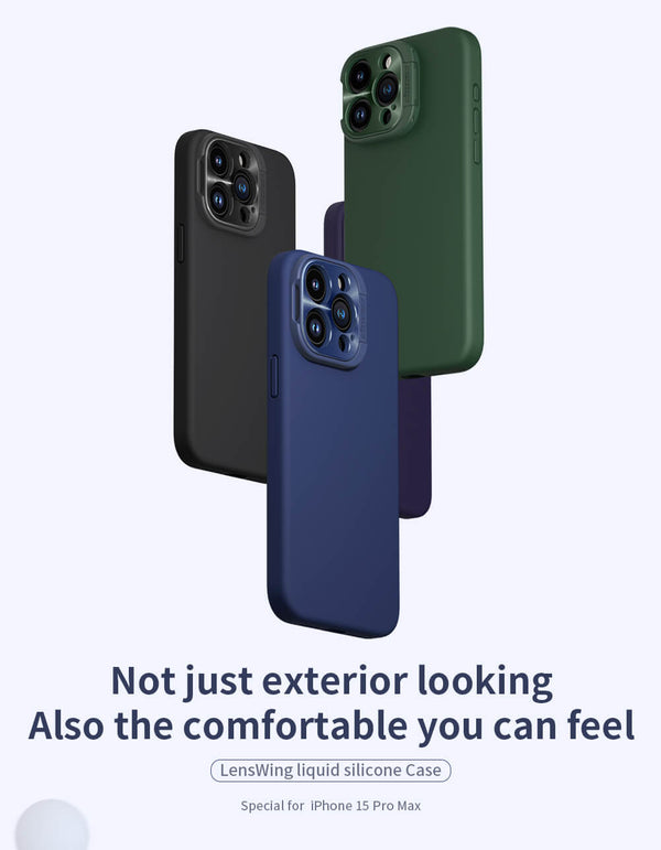 Nillkin Lens Wing Magnetic fashion case for Apple iPhone 15 Pro Max