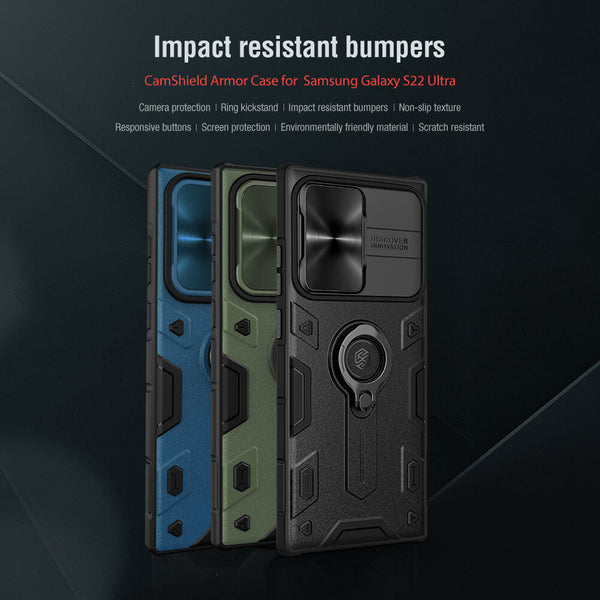 Nillkin CamShield Armor case for Samsung Galaxy S22 Ultra