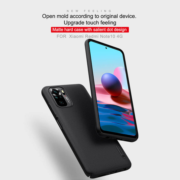 Nillkin Super Frosted Shield Matte cover case for Xiaomi Redmi Note 10 4G, Redmi Note 10S
