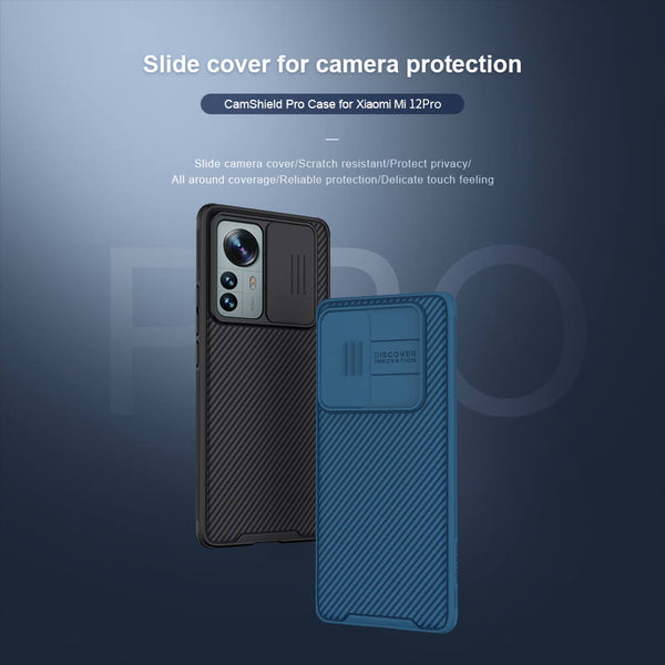 Nillkin CamShield Pro cover case for Xiaomi 12 Pro, Xiaomi 12S Pro