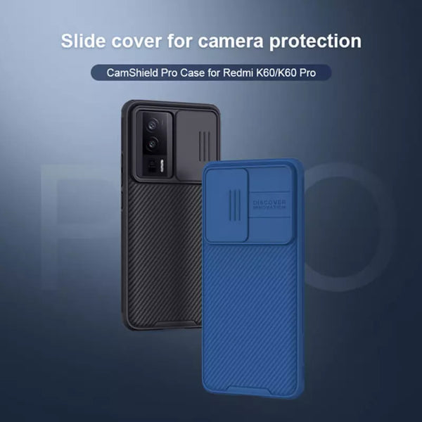 Nillkin CamShield Pro cover case for Xiaomi Redmi K60, K60 Pro, Xiaomi Poco F5 Pro