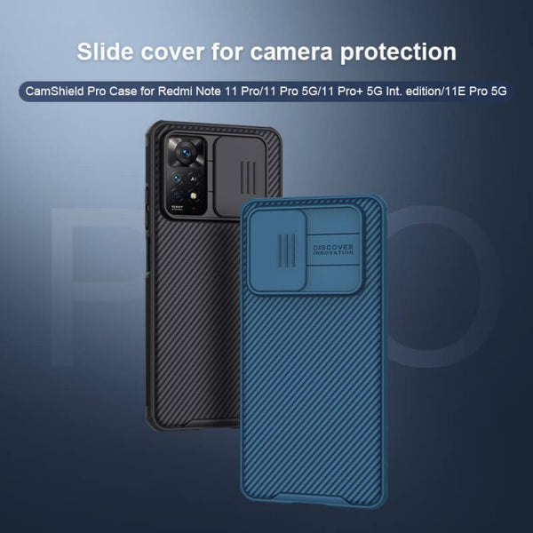 Nillkin CamShield Pro cover case for Xiaomi Redmi Note 12 Pro 4G, Xiaomi Redmi Note 11 Pro 4G, Redmi Note 11 Pro 5G
